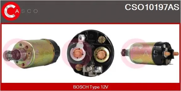 Solenoid Switch, starter (CSO10197AS)