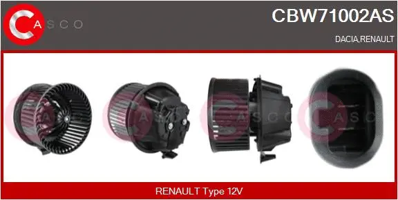 Interior Blower (CBW71002AS)