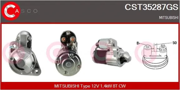 Starter (CST35287GS)