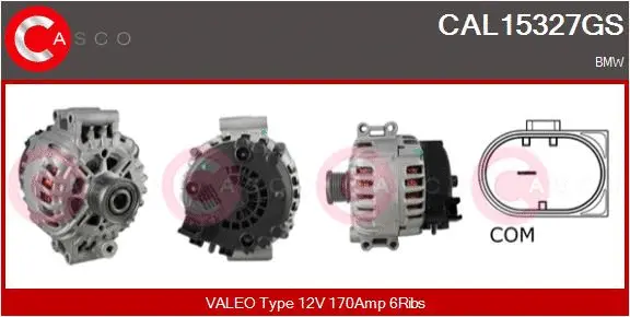 Alternator (CAL15327GS)
