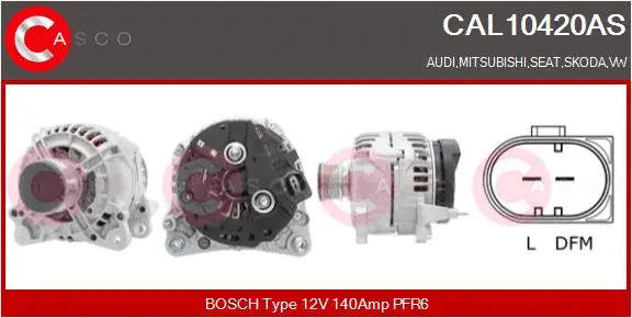Alternator (CAL10420AS)