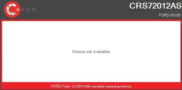 Series resistor, electric motor (radiator fan) (CRS72012AS)