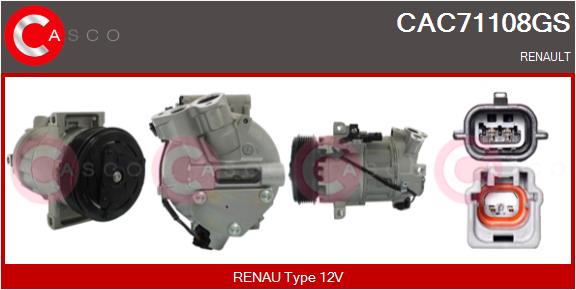 Compressor, air conditioning (CAC71108GS)