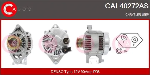 Alternator (CAL40272AS)
