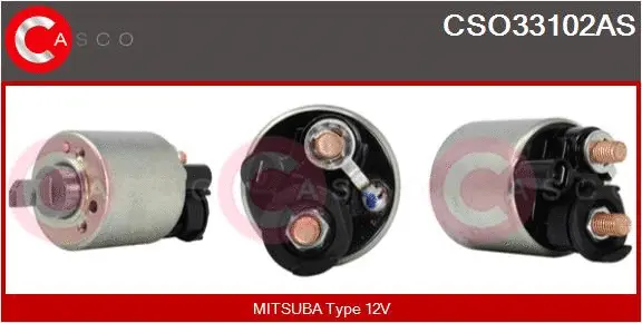 Solenoid Switch, starter (CSO33102AS)