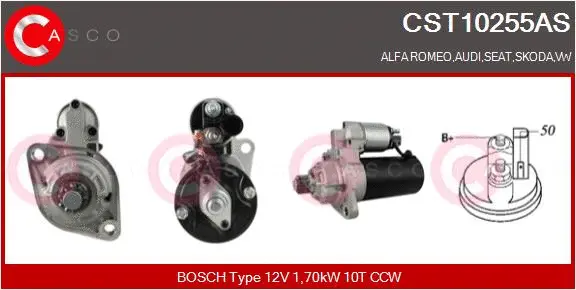 Starter (CST10255AS)
