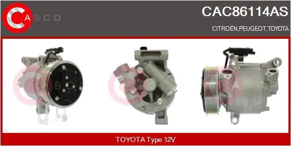 Compressor, air conditioning (CAC86114AS)