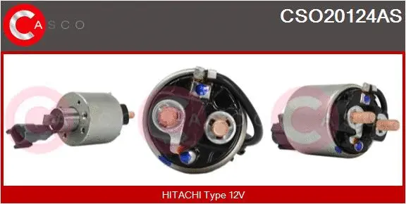 Solenoid Switch, starter (CSO20124AS)