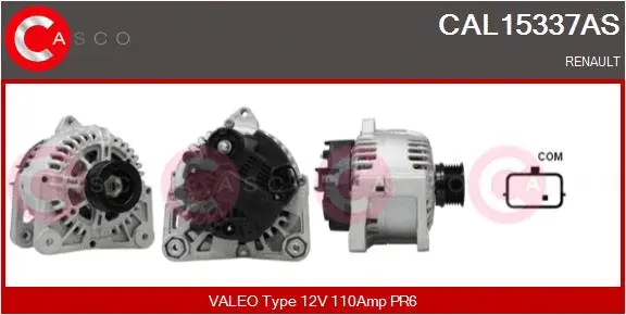 Alternator (CAL15337AS)