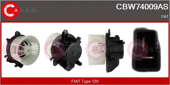Interior Blower (CBW74009AS)