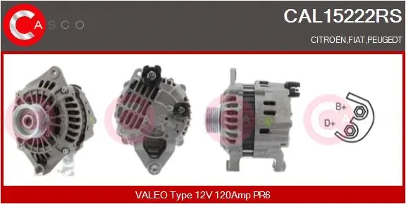 Alternator (CAL15222RS)