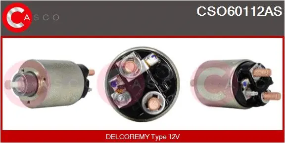 Solenoid Switch, starter (CSO60112AS)