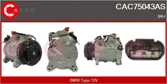 Compressor, air conditioning (CAC75043AS)