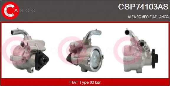 Hydraulic Pump, steering (CSP74103AS)