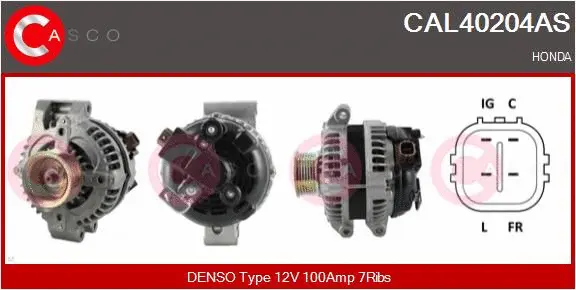Alternator (CAL40204AS)