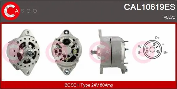 Alternator (CAL10619ES)