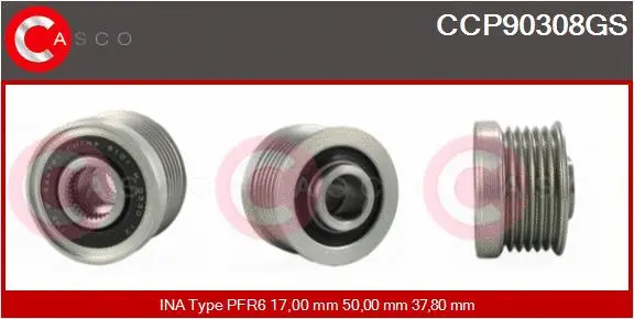 Belt Pulley, alternator (CCP90308GS)