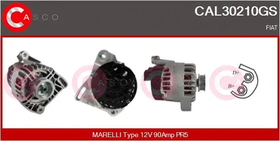Alternator (CAL30210GS)