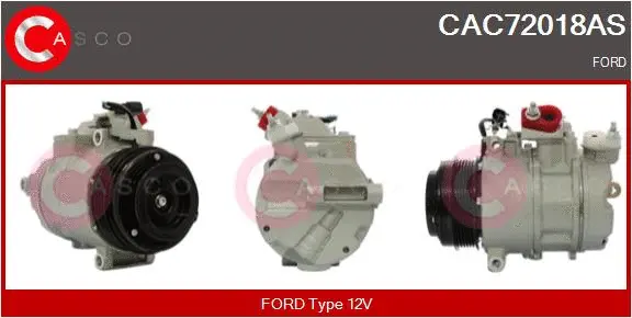 Compressor, air conditioning (CAC72018AS)