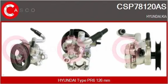 Hydraulic Pump, steering (CSP78120AS)