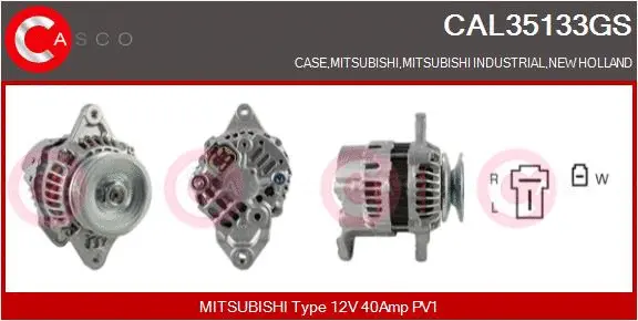 Alternator (CAL35133GS)