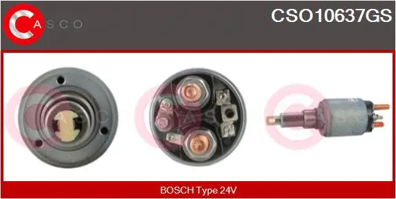 Solenoid Switch, starter (CSO10637GS)