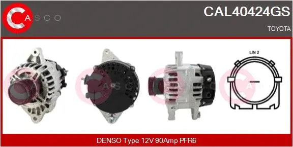 Alternator (CAL40424GS)