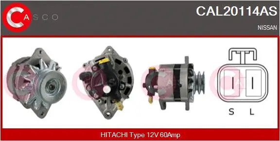 Alternator (CAL20114AS)