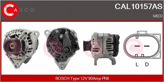 Alternator (CAL10157AS)