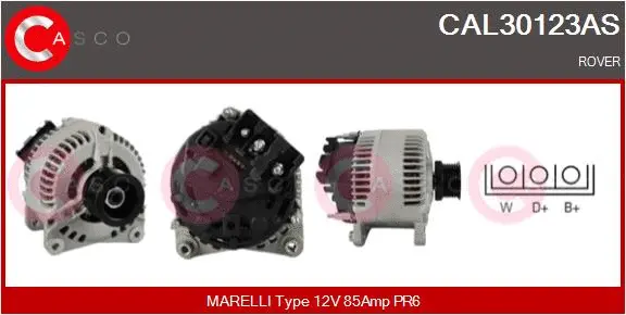 Alternator (CAL30123AS)