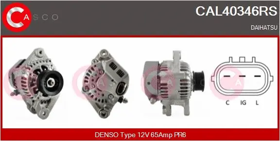Alternator (CAL40346RS)