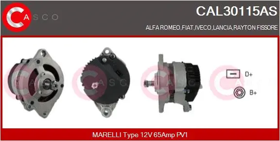 Alternator (CAL30115AS)