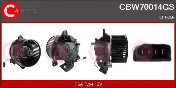 Interior Blower (CBW70014GS)