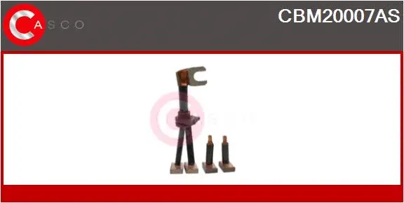 Carbon Brush, starter (CBM20007AS)