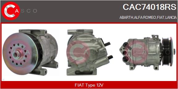 Compressor, air conditioning (CAC74018RS)