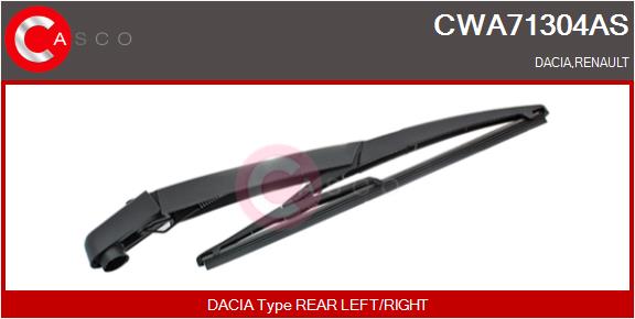 Wiper Arm, window cleaning (CWA71304AS)