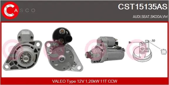 Starter (CST15135AS)