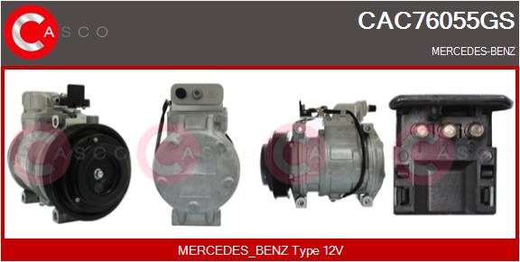 Compressor, air conditioning (CAC76055GS)