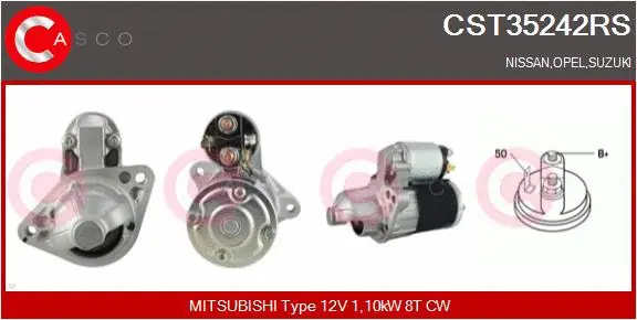 Starter (CST35242RS)