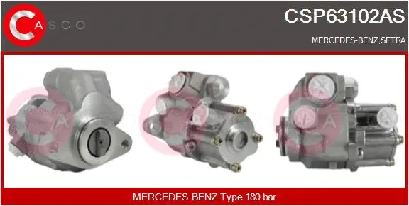 Hydraulic Pump, steering (CSP63102AS)