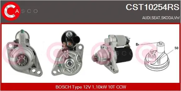 Starter (CST10254RS)