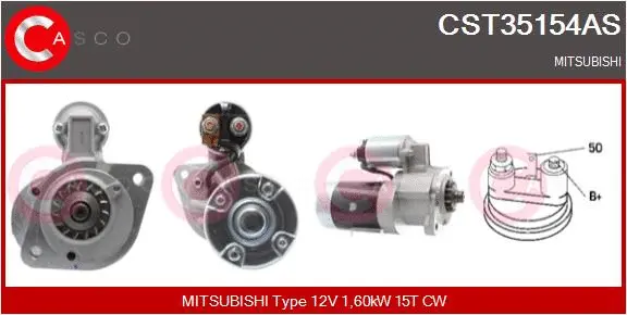 Starter (CST35154AS)