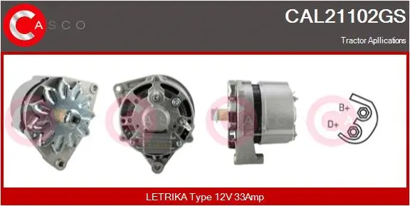 Alternator (CAL21102GS)