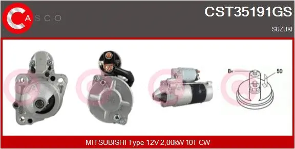 Starter (CST35191GS)