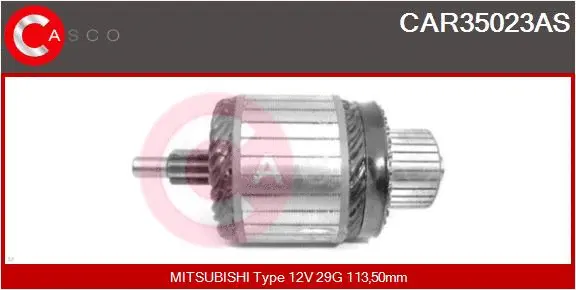 Armature, starter (CAR35023AS)