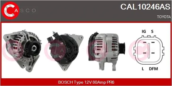 Alternator (CAL10246AS)