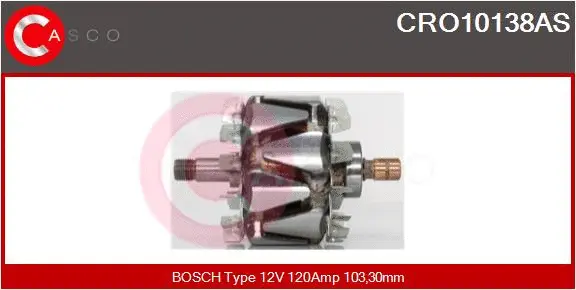 Rotor, alternator (CRO10138AS)