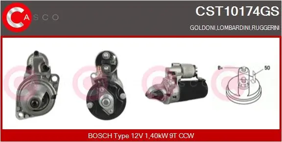 Starter (CST10174GS)