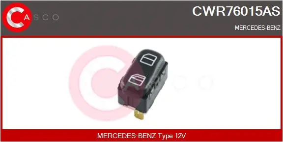 Switch, window regulator (CWR76015AS)