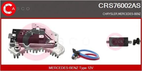 Resistor, interior blower (CRS76002AS)